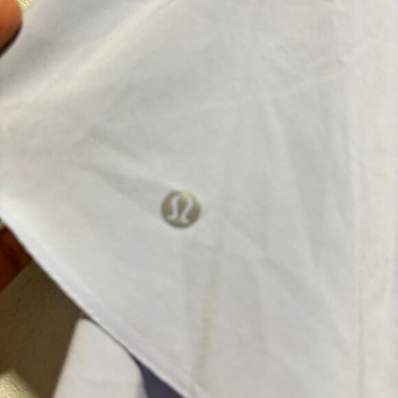 Lululemon Court Rival HR High Rise Skirt 6 Pastel Blue Elastic Waist Pull On - Picture 6 of 9